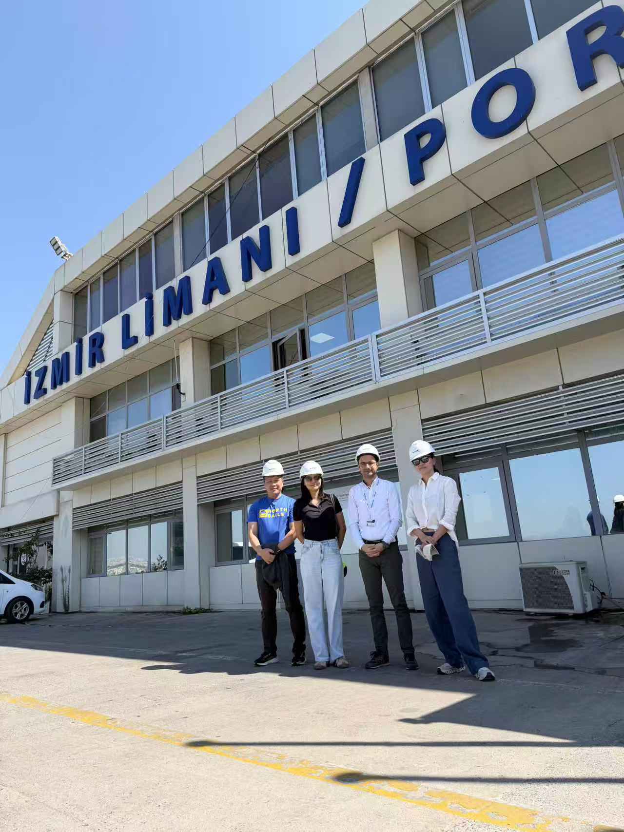 AKITA GROUP team during a port visit in Izmir